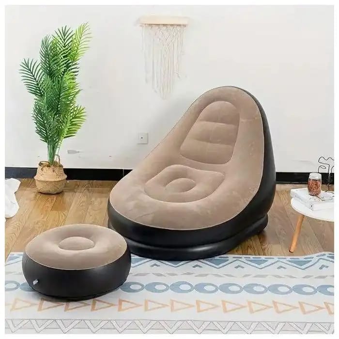 Fauteuil Gonflable Relax avec Repose Pieds
