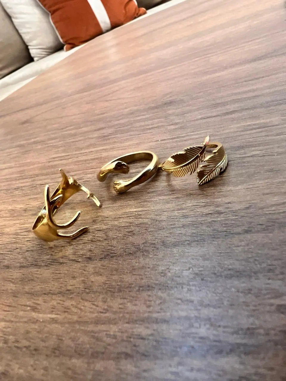 Bague Ajustable en Or Bague ouverte Style bohème Accessoires mains