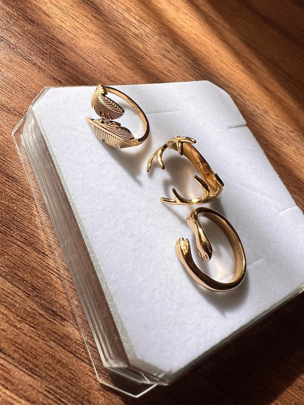 Bague Ajustable en Or Bague ouverte Style bohème Accessoires mains